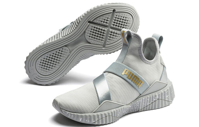 (WMNS) Defy Mid Metal „High Rise Silver”