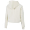 (WMNS) Essential Metallic Cropped Hoodie „Beige”