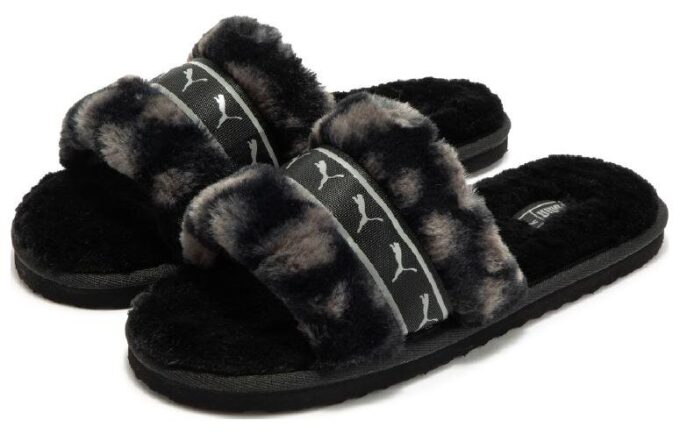 (WMNS) Fluff Remix Animal BX „Black Grey”