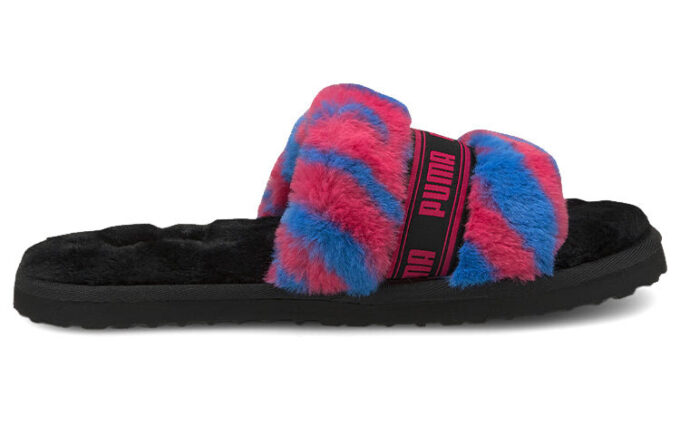 (WMNS) Fluff Slide „Wild – Beetroot Purple”