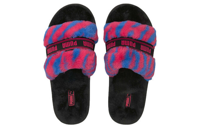 (WMNS) Fluff Slide „Wild – Beetroot Purple”