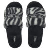 (WMNS) Fluff Slide „Wild – Black”