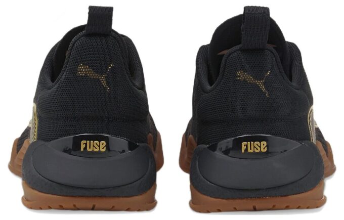 (WMNS) Fuse 2.0 „Czarny metalik złoty gumowy”