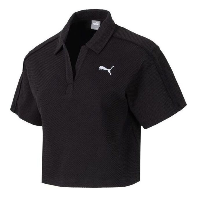 (WMNS) Jej koszulka polo „Czarna”