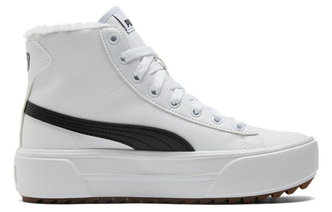 (WMNS) Kaia Mid „Fur – White Black”