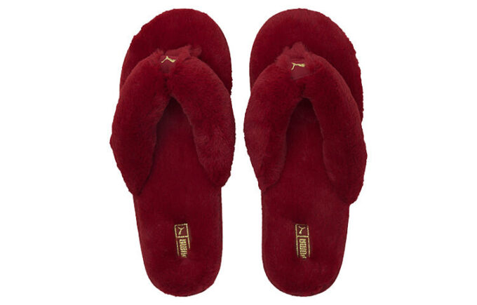 (WMNS) Klapki Fluff Flip „Persian Red Team Gold”