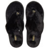 (WMNS) Klapki Fluff Flip Slide „Black Team Gold”