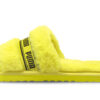 (WMNS) Klapki Fluff Slides w kolorze Fluo Yellow