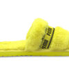 (WMNS) Klapki Fluff Slides w kolorze Fluo Yellow