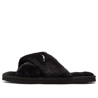 (WMNS) Klapki Fluff X Strap Slide w kolorze czarnym