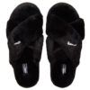 (WMNS) Klapki Fluff X Strap Slide w kolorze czarnym