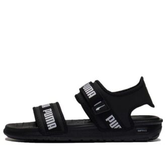 (WMNS) Klapki Softride „Wordmark – Black White”