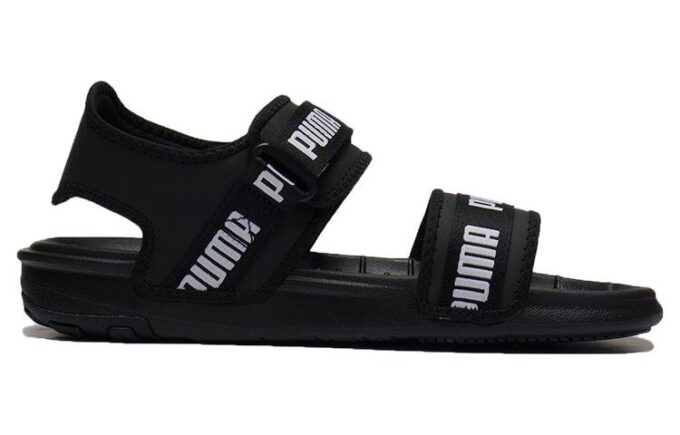 (WMNS) Klapki Softride „Wordmark – Black White”