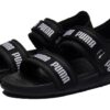 (WMNS) Klapki Softride „Wordmark – Black White”
