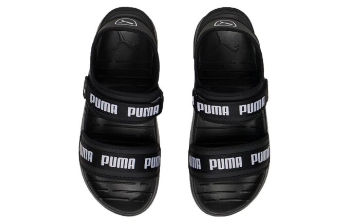 (WMNS) Klapki Softride „Wordmark – Black White”