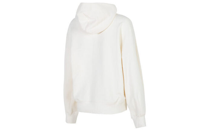 (WMNS) Klasyczna bluza z kapturem oversize TR „Biało-szara”
