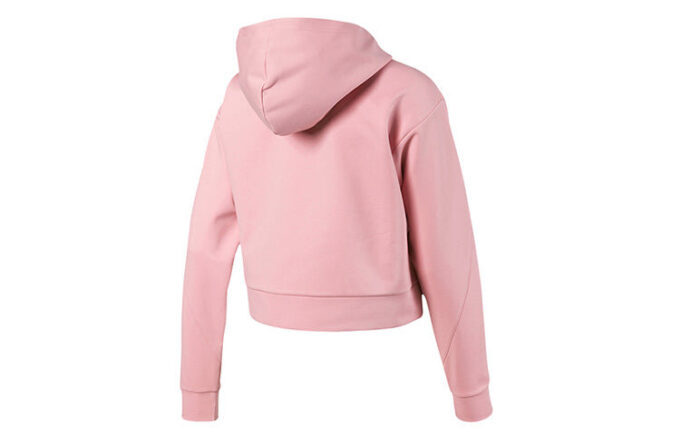 (WMNS) Klasyczna bluza z kapturem z logo w kolorze różowym