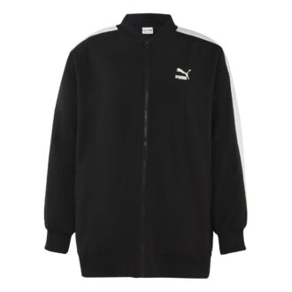(WMNS) Klasyczna kurtka typu bomber z nadrukiem logo w kolorze czarnym (WMNS) Klasyczna kurtka typu bomber z nadrukiem logo w kolorze czarnym