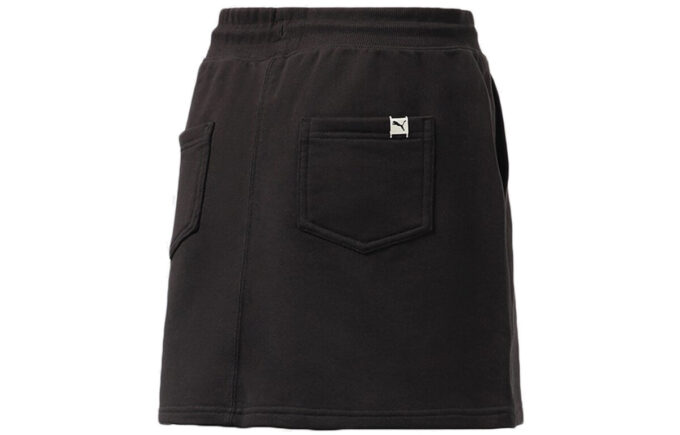 (WMNS) Klasyczna spódnica T7 Athleisure Casual Sports Drawstring Black