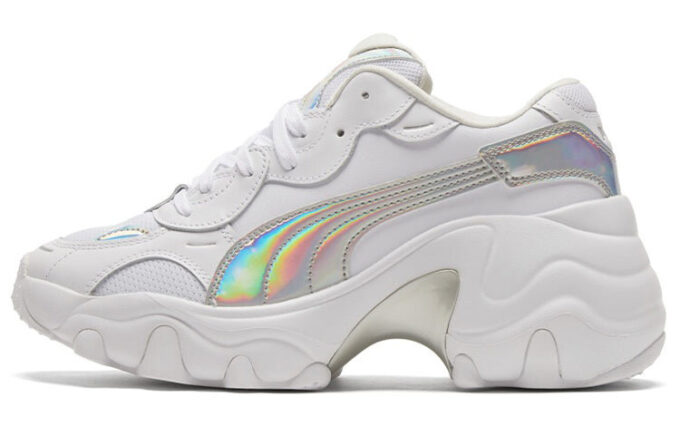 (WMNS) Klin Pulsar „Opalizujący – Biały Srebrny”