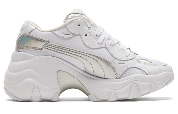 (WMNS) Klin Pulsar „Opalizujący – Biały Srebrny”