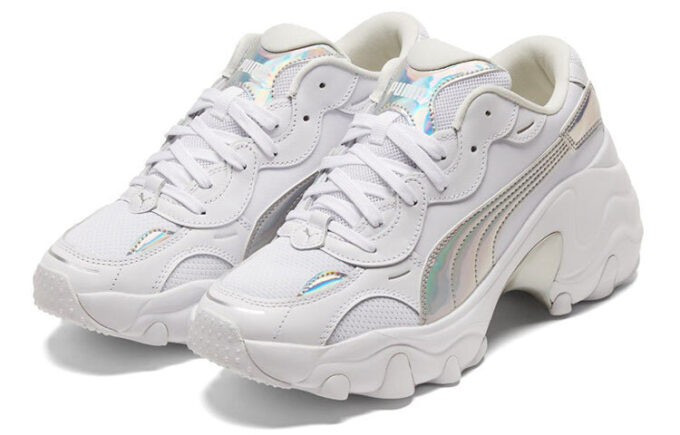 (WMNS) Klin Pulsar „Opalizujący – Biały Srebrny”