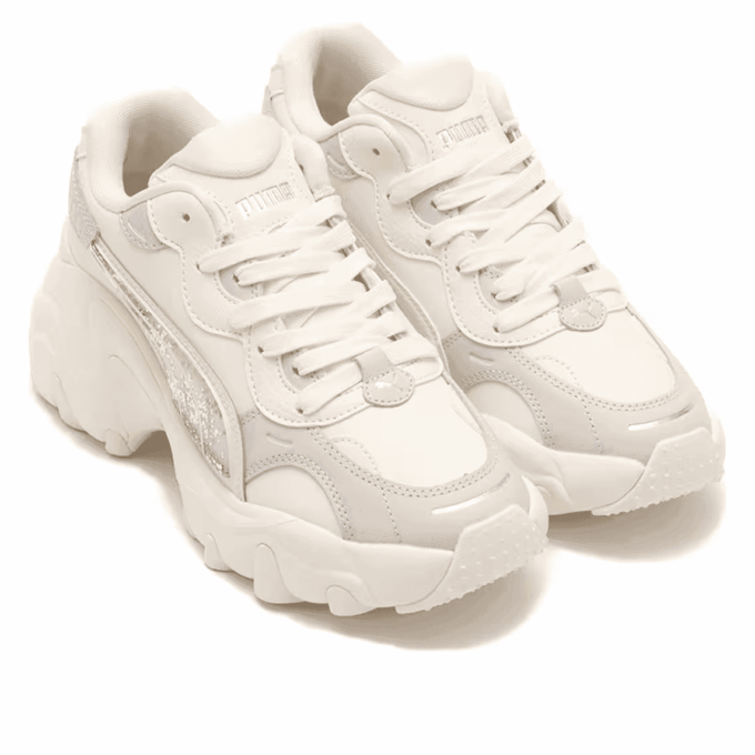 (WMNS) Kliny Pulsar „Białe cekiny”