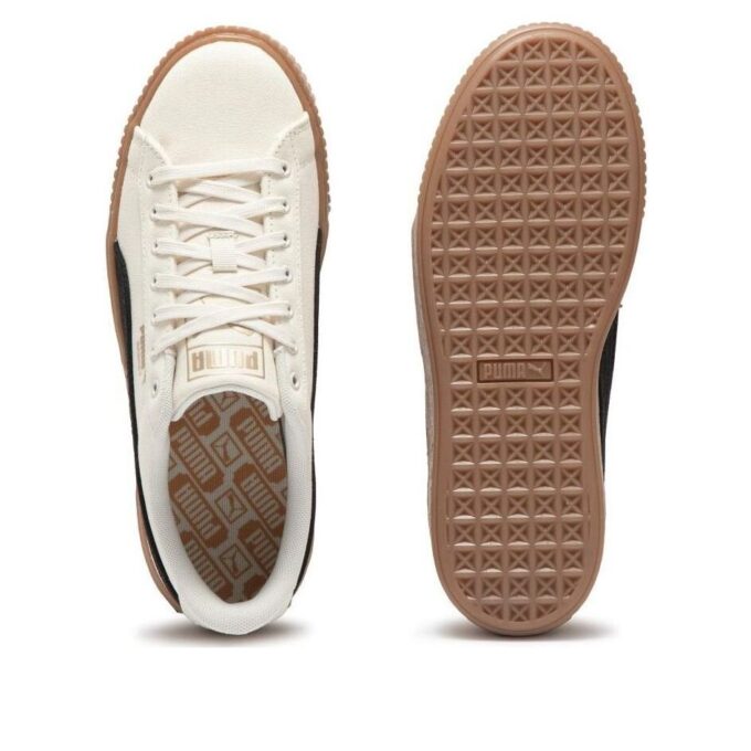 (WMNS) Kosz na platformie Canvas „Beige Black”
