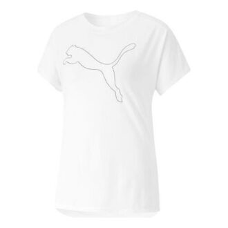 (WMNS) Koszulka Cat Logo Train Favorite w kolorze białym (WMNS) Koszulka Cat Logo Train Favorite w kolorze białym