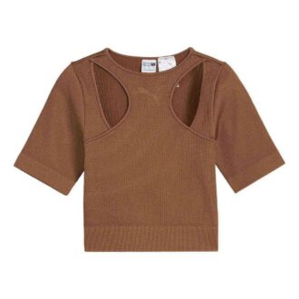 (WMNS) Koszulka Dare To Muted Motion w kolorze brązowym