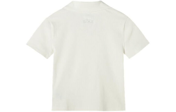 (WMNS) Koszulka polo z logo „Beżowo-czerwona”