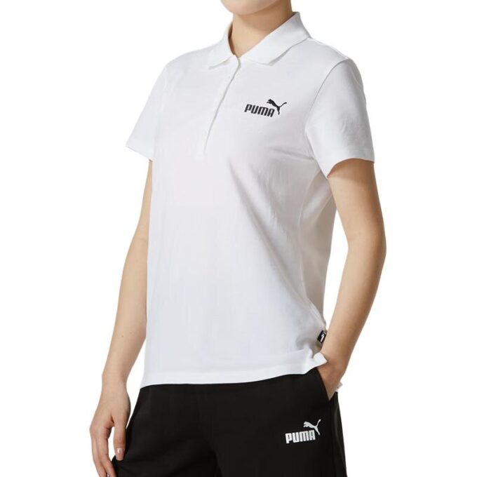 (WMNS) Koszulka polo z logo „Biała”
