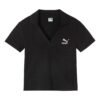 (WMNS) Koszulka polo z logo „Czarna”