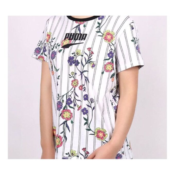 (WMNS) Koszulka z krótkim rękawem z logo w kolorze białym