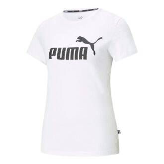 (WMNS) Koszulka z logo Essentials „Biało-czarna” (WMNS) Koszulka z logo Essentials „Biało-czarna”