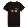 (WMNS) Koszulka z logo w kamuflażu „Czarna”