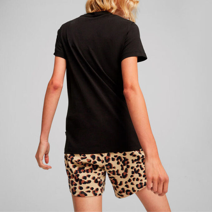 (WMNS) Koszulka z logo w kamuflażu „Czarna”