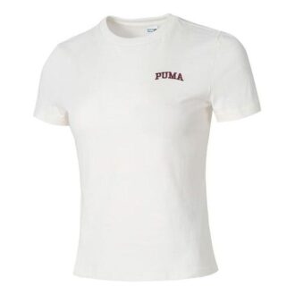 (WMNS) Koszulka z logo Wordmark, rozmiar S, kolor biały (WMNS) Koszulka z logo Wordmark, rozmiar S, kolor biały