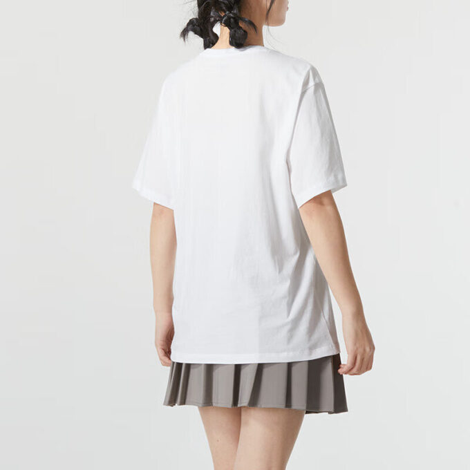 (WMNS) Koszulka z nadrukiem z logo „Biało-czarna”