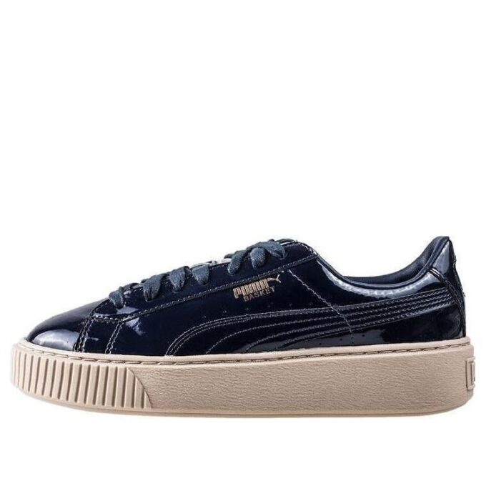 (WMNS) Koszyk Platforma Patent Marshmallow „Czarny”