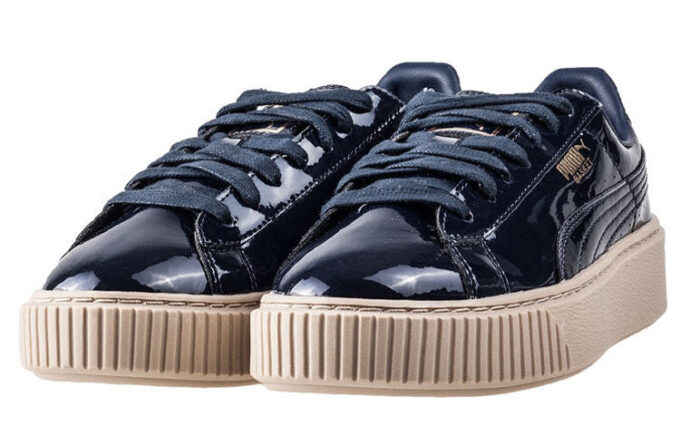 (WMNS) Koszyk Platforma Patent Marshmallow „Czarny”