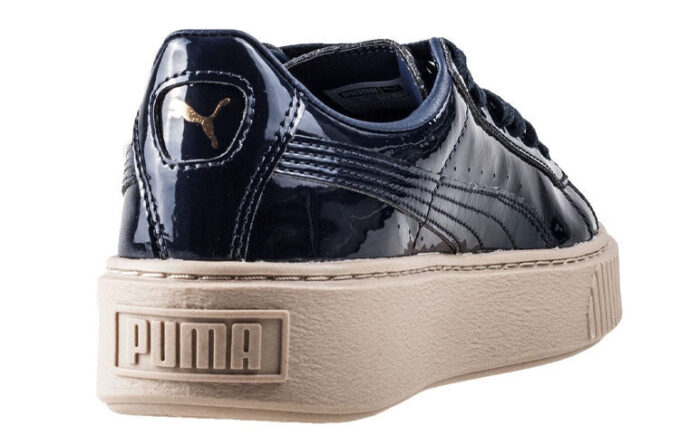 (WMNS) Koszyk Platforma Patent Marshmallow „Czarny”