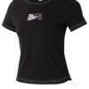 (WMNS) Krótki top graficzny „Czarny”