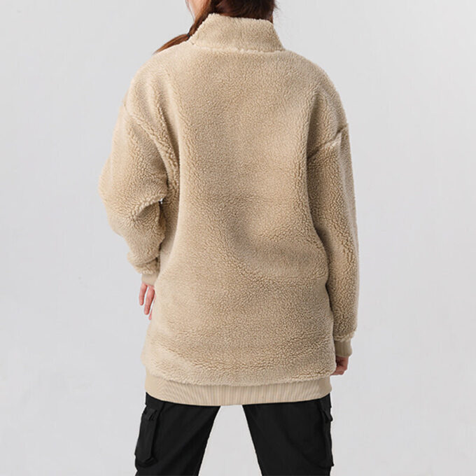 (WMNS) Kurtka Interstellar Teddy w kolorze beżowym