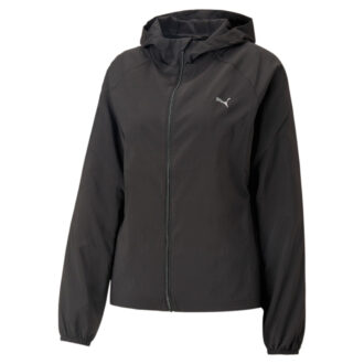 (WMNS) Kurtka Run Fav Hood Woven w kolorze czarnym (WMNS) Kurtka Run Fav Hood Woven w kolorze czarnym