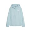 (WMNS) Kurtka wiatrówka Essential Solid w kolorze jasnoniebieskim