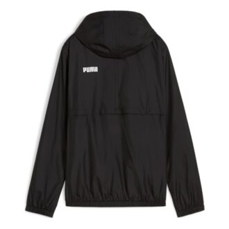 (WMNS) Kurtka wiatrówka Essentials Solid „Czarna” (WMNS) Kurtka wiatrówka Essentials Solid „Czarna”