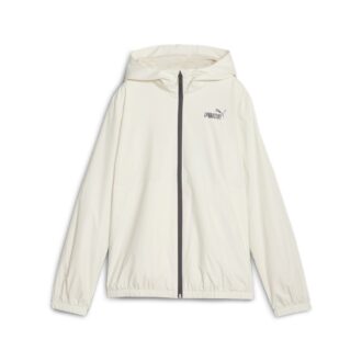 (WMNS) Kurtka wiatrówka Essentials Solid w kolorze białym (WMNS) Kurtka wiatrówka Essentials Solid w kolorze białym