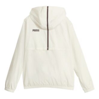 (WMNS) Kurtka wiatrówka Essentials Solid w kolorze białym (WMNS) Kurtka wiatrówka Essentials Solid w kolorze białym