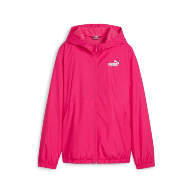 (WMNS) Kurtka wiatrówka Essentials Solid w kolorze Hot Pink
